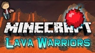 Minecraft: FUNNY LAVA WARRIORS! Mini-Game w/Mitch & Friends!