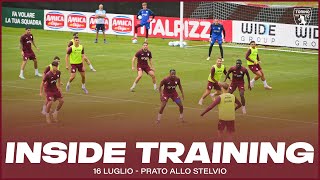 PRIME PROVE DI UN NUOVO TORO 🐂? | INSIDE TRAINING | 16 LUGLIO🏃??