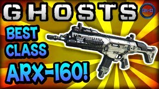 Call of Duty: Ghost "ARX-160" - BEST CLASS SETUP! (Unusual) - COD Ghosts Gameplay