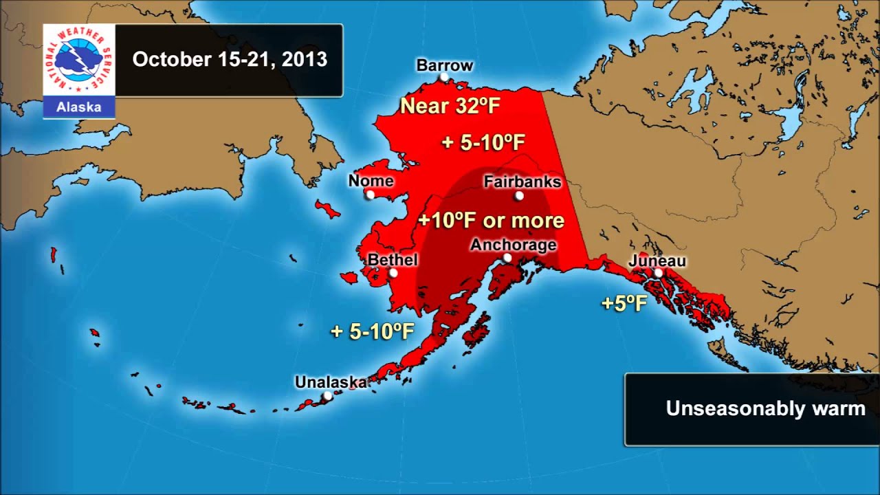 Unusual weather coming to Alaska October 1521, 2013 YouTube