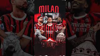 The time is almost upon US 🇺🇸🔜??? | #MilanOnTour | #shorts