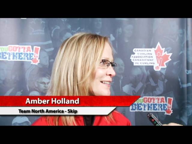 2012 World Financial Group Continental Cup Draw 1 Media Scrum