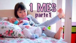 1 mes bebé Julen (PARTE 1) 7-13  marzo 2014, semana en nuestra vida)