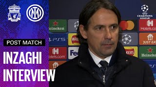 LIVERPOOL 0-1 INTER | SIMONE INZAGHI EXCLUSIVE INTERVIEW [SUB ENG] 🎙️⚫🔵??