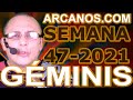 Video Horscopo Semanal GMINIS  del 14 al 20 Noviembre 2021 (Semana 2021-47) (Lectura del Tarot)