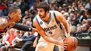 Ricky Rubio's SICK Between the Legs Assist