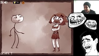 DEJA DE TROLEARME!!! Troll Face Escape 2 - [LuzuGames]