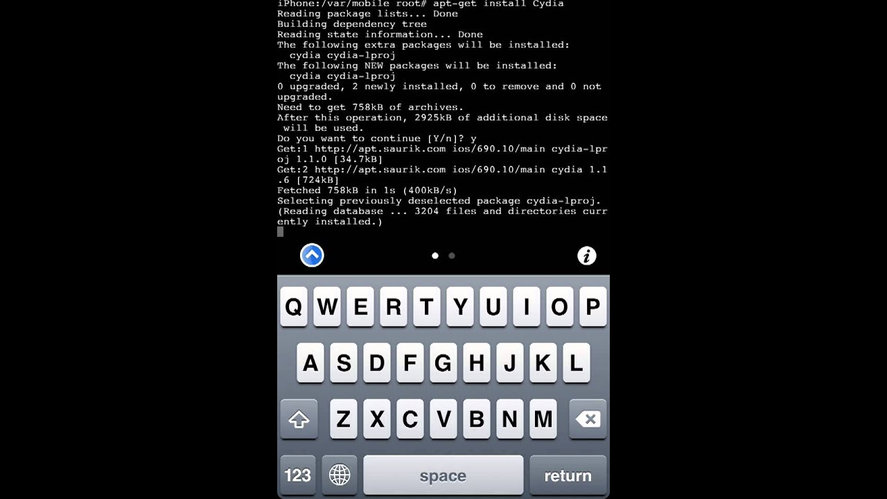 Reinstall Cydia - apt-get - YouTube