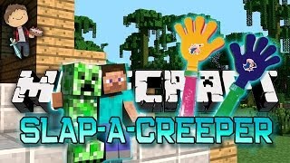 Minecraft: SLAP-A-CREEPER! Mini-Game w/Mitch & Friends!