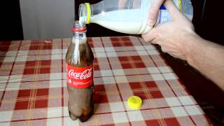 Coke mixed with Milk Experiment