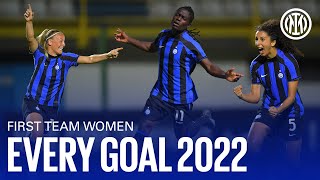 BEST MOMENTS 2022 | EVERY GOAL 2022 - Inter Women ⚽⚫🔵?