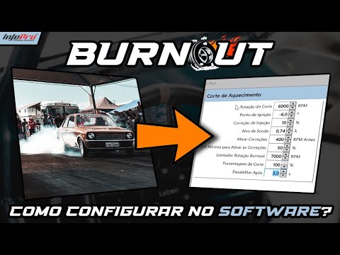 Como configurar o BURNOUT nos softwares da Injepro?