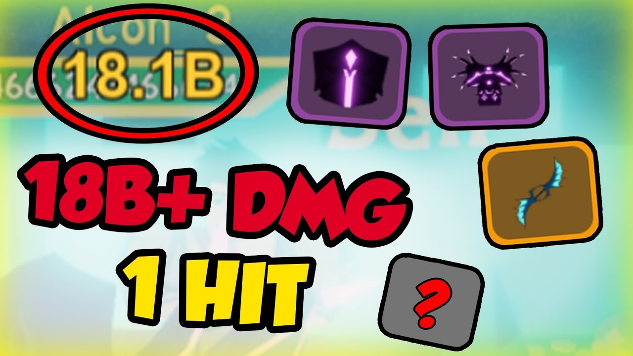 18 Billion Damage In 1 Hit Best Possible Items Roblox