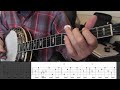 Beginning Bluegrass Banjo - Lesson 29 - How to create a break - 'Little Maggie'