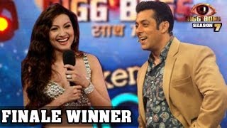 Gauhar Khan WINNER GRAND FINALE Bigg Boss 7 28th December 2013 EPISODE