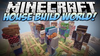 Minecraft | HOUSE BUILD STATUE WORLD RELEASE! | Build Showcase