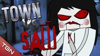 MINECRAFT: TOWN VS SAW