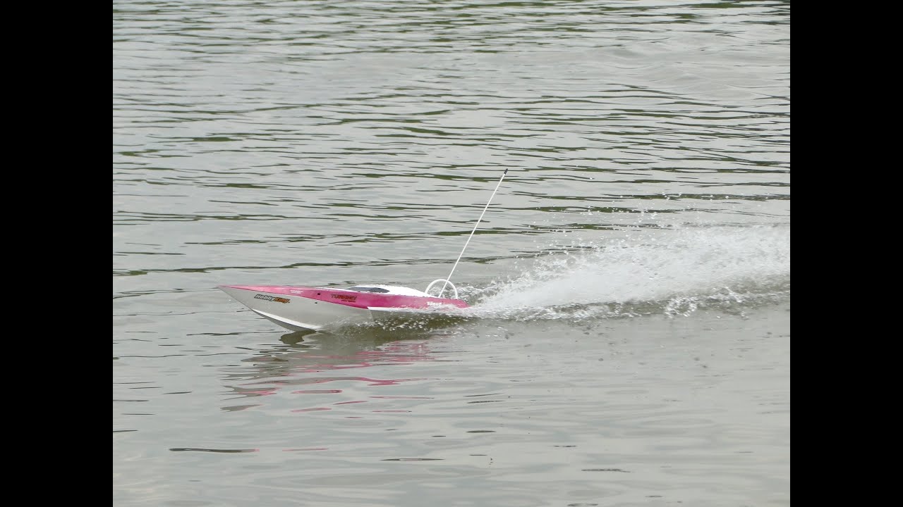 Homemade rc boat SPEED - firts test cruice - YouTube