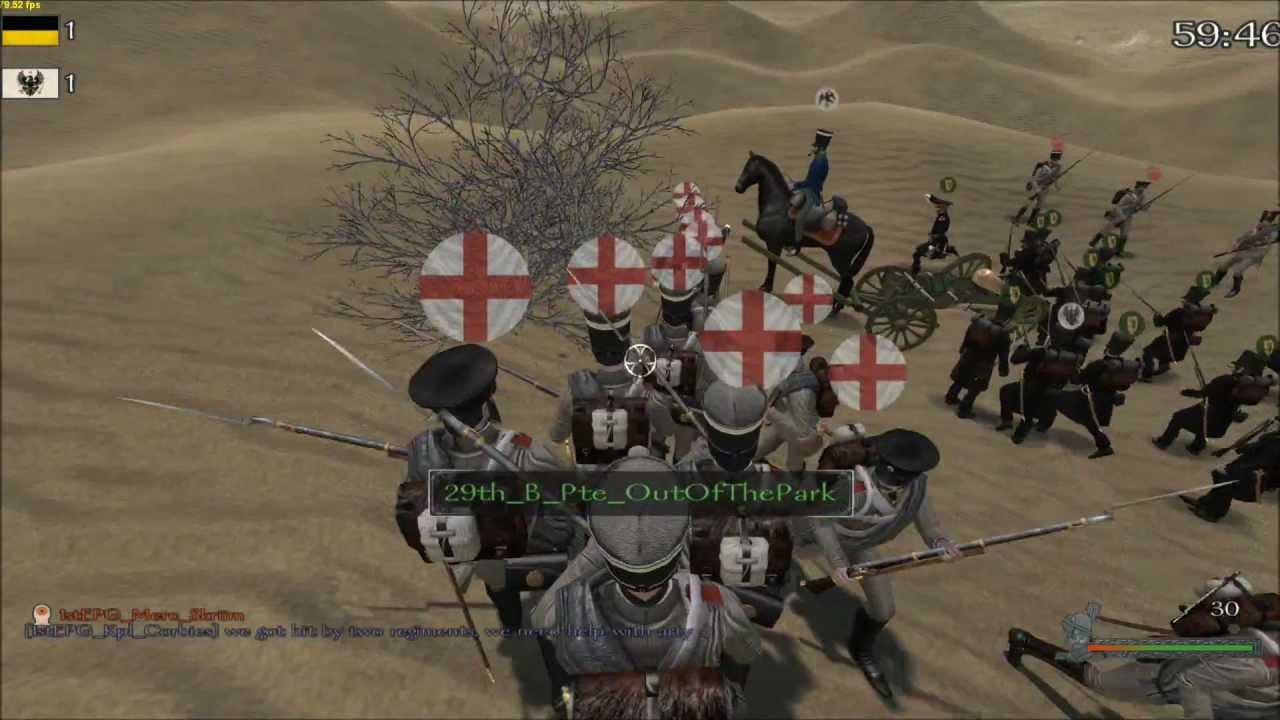 Mount & Blade: Warband - Napoleonic Wars Line Battle #2 - YouTube