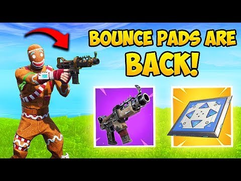 TAC SMG & BOUNCE PADS ARE BACK! - Fortnite Funny Fails and WTF Moments! #417