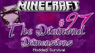 "TORNADO BUNKER" | Diamond Dimensions Modded Survival #97 | Minecraft