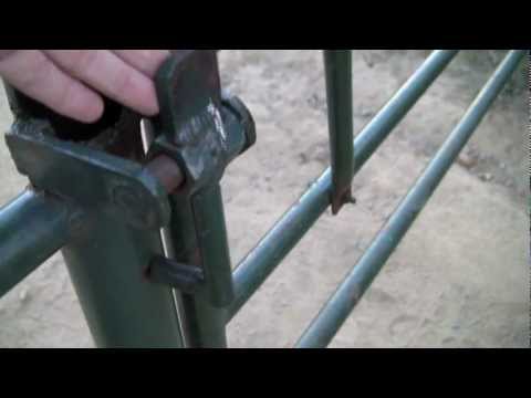 ARCeology: Inspired Welding Projects: Ranch Gate Latch - YouTube