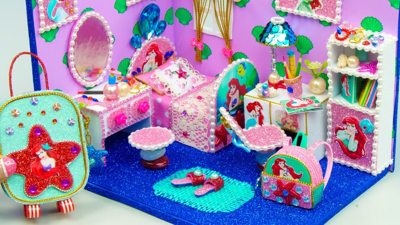 diy miniature dollhouse unicorn room decor