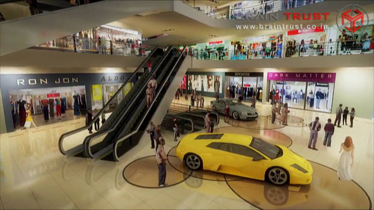 3D WALKTHROUGH Animation HD - ICON Shopping MALL, Hyd - BRAIN TRUST