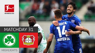 Greuther Fürth — Bayer 04 Leverkusen 1-4 | Highlights | Matchday 31 – Bundesliga 2021/22