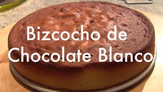 Bizcocho de Chocolate Blanco