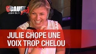 Julie chope une voix trop chelou au devine qui c'est ! - C'Cauet sur NRJ