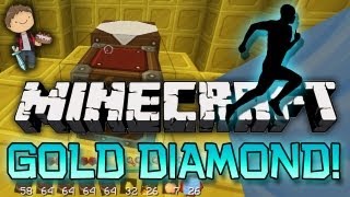 Minecraft: Parkour Racing - Gold & Diamond! w/Mitch & Jerome!