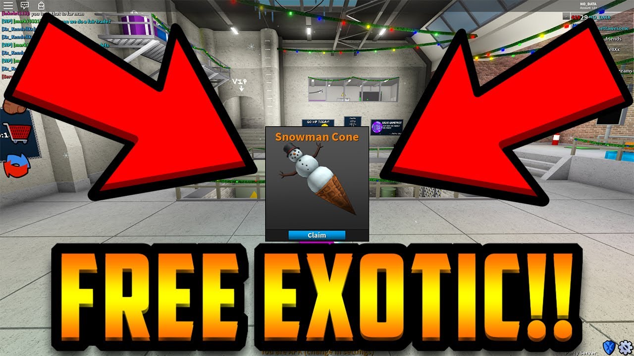 Free Exotic Completing All Of The Prisnowman Challenges Roblox