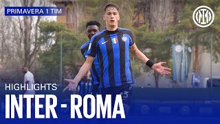 INTER 2-2 ROMA | U19 HIGHLIGHTS | CAMPIONATO PRIMAVERA 1 TIM 22/23 ⚽⚫🔵?