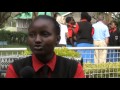 EFAC Scholar Lynette Kabuga at Starhe Girls School in Kenya