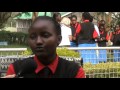 EFAC Scholar Lynette Kabuga at Starhe Girls School in Kenya