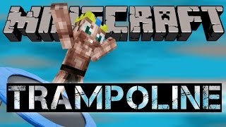 MINECRAFT TRAMPOLINE MOD?! - Gels+ Mod Review