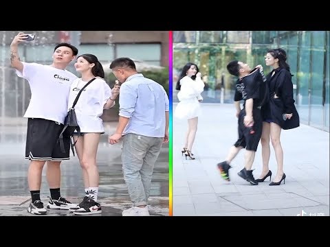 Funny Hilarious Moments Of The Couple On The Street #4 - Couple Fashion On The Street