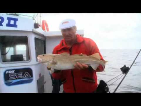 Bob Nudd And Ian Chillcott On Brighton Diver cod fishing