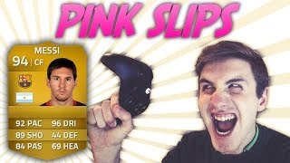 RAGE MESSI PINK SLIPS!