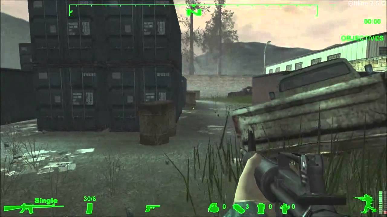 Call of Duty 4's Shipment played in America's Army 2.5