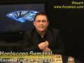 Video Horóscopo Semanal ESCORPIO  del 4 al 10 Enero 2009 (Semana 2009-02) (Lectura del Tarot)