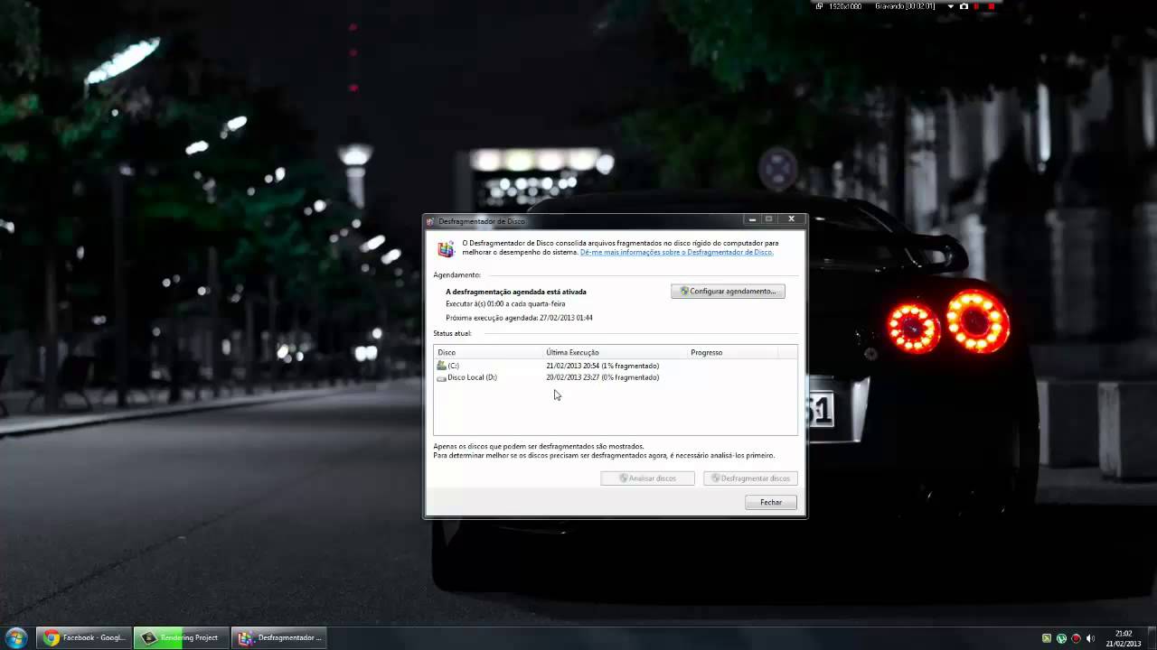 Como desfragmentar o seu disco - Windows xp, vista, 7, 8 (+CMD ...