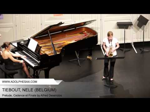 Dinant 2014 - TIEBOUT, NELE - Prelude, Cadence et Finale by Alfred Desenclos