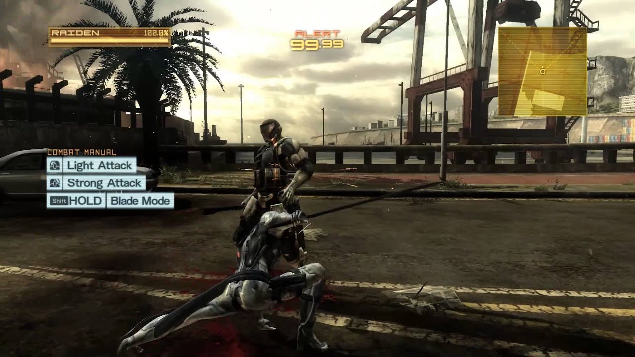 metal gear rising revengeance pc combo not working