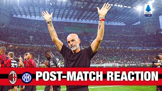 AC Milan v Inter | Post-match reactions