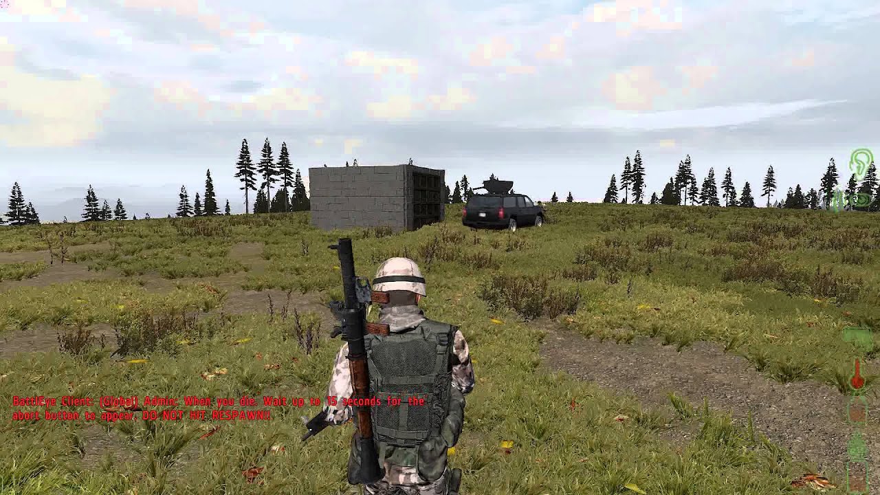 Cinder Block Garage Door and Armored SUV vs Satchel Charge DayZ Epoch