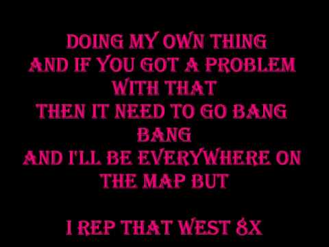 ICE CUBE- I REP THAT WEST LYRICS - YouTube