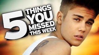 Justin Bieber Racist AGAIN! 5 Things You Missed This Week!