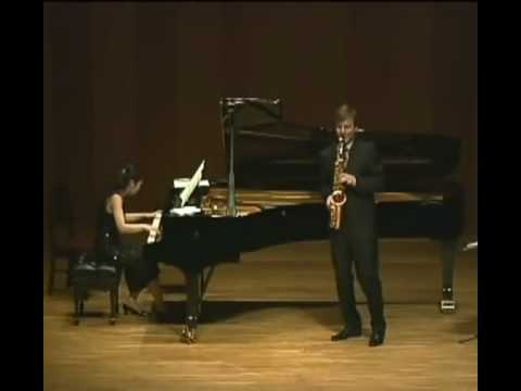 Miha Rogina Plays Scaramouche 3rd mov by Milhaud